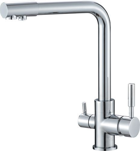 Смеситель для кухни Savol S-L1801 на столешницу хром