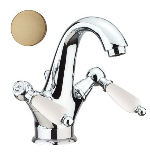 Смеситель Fiore 02ZZ0623 на раковину бронза