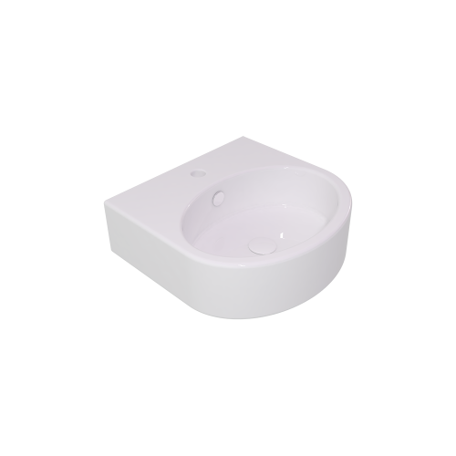 Раковина GSG Ceramic Design Like 45см LKLAVBW45000 подвесная цвет белый