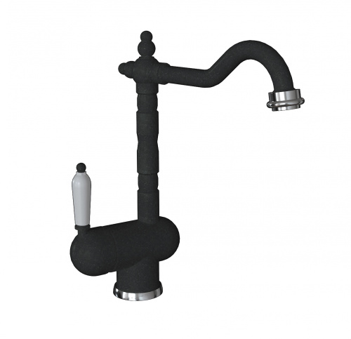 Смеситель для кухни Florentina Ода 313.08H.1113.102 на раковину черный