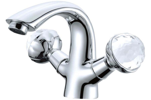 Смеситель Boheme Brilante Presente 351 на раковину хром