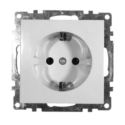 Розетка 1-местная Stekker GLS16-7110-01 39304