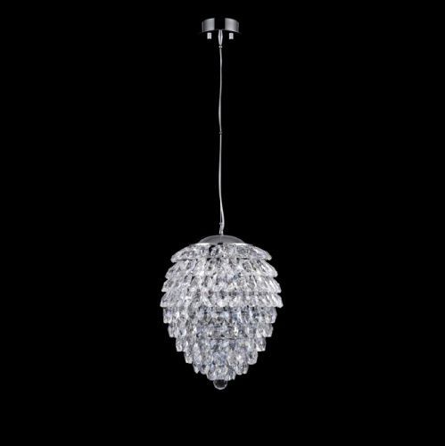 Светильник подвесной Crystal Lux Charme (Цхарме) CHARME SP4 CHROME/TRANSPARENT