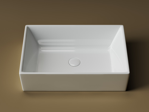Раковина Ceramica Nova ELEMENT 59 см CN5013 накладная цвет белый