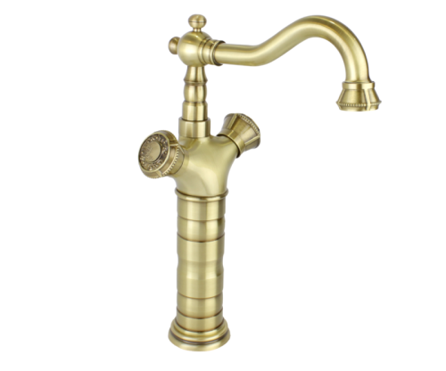 Смеситель для раковины Bronze de Luxe ROYAL 10219/1 на столешницу бронза