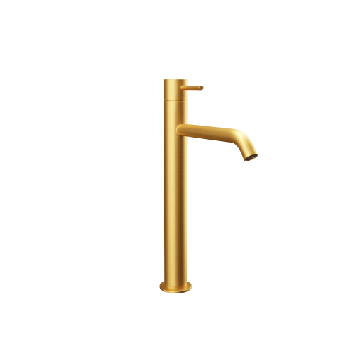 Смеситель Remer X Style X11LXLBG на раковину брашированное золото