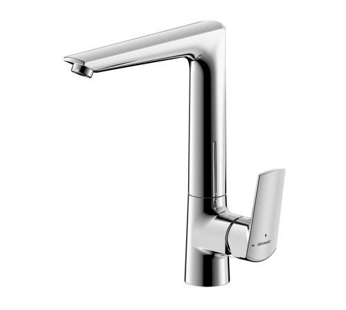 Смеситель для кухни Bravat Real F7121179CP-2-RUS на столешницу хром