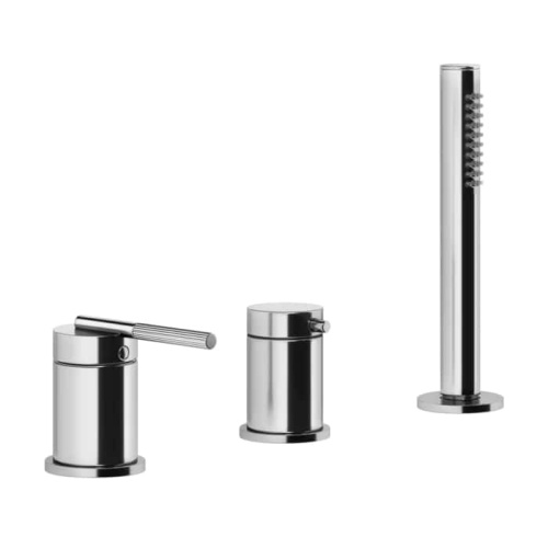 Смеситель Gessi Ingranaggio 63547#031 на борт ванны хром