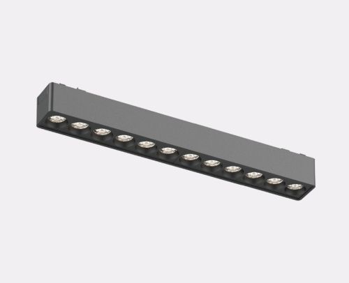 Трековый магнитный светильник Italline Kreator (Креатор) IT09-9010 black 3000K