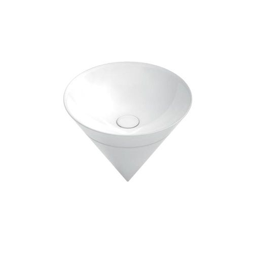 Раковина керамическая Kerama Marazzi CONO CO.wbi.44 45х45 встраиваемая цвет белый без отверстий под смеситель