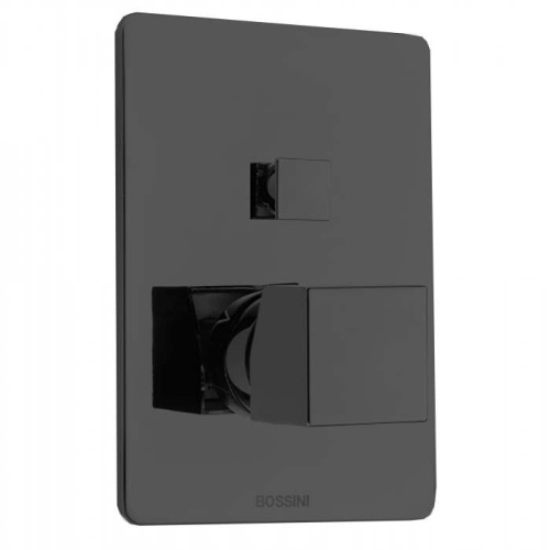 Смеситель Bossini Cube Z00063.073 встраиваемый черный матовый