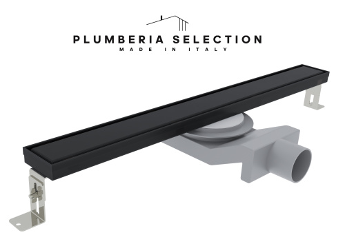Душевой трап Plumberia Selection PSL LINEAR PSL80NO напольный