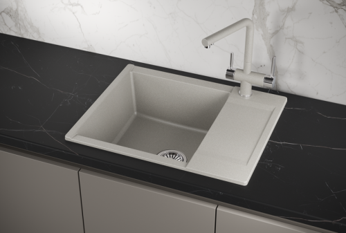 Кухонная мойка Granula 6202 БАЗАЛЬТ 62х50 цвет серый