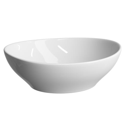 Раковина из сантехнического фарфора Ceramica Nova ELEMENT 41 см CN6016 накладная цвет белый