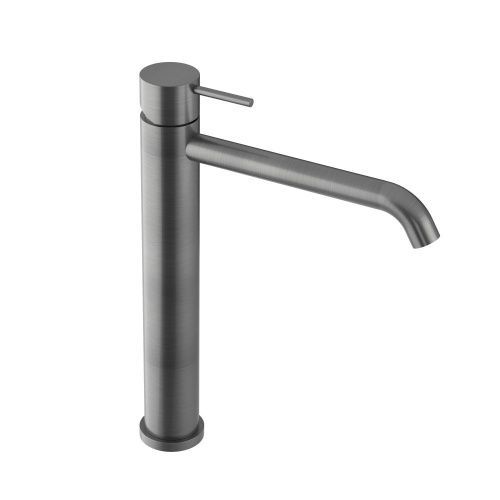 Смеситель для раковины Oioli Micro MILT004RO/C97 на столешницу оружейная сталь