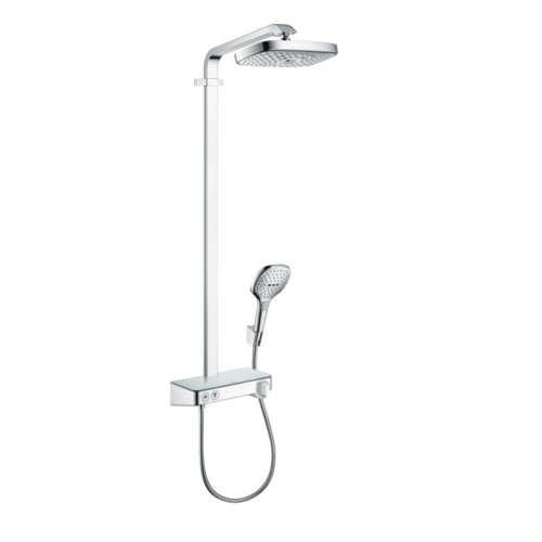 Душевая стойка Hansgrohe Raindance Select 27126000 настенная цвет хром с термостатом