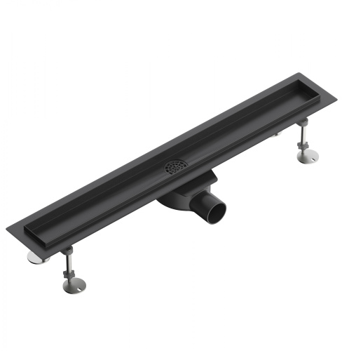 Душевой лоток Wonzon & Woghand WW-651700T-MB 75х10 черный