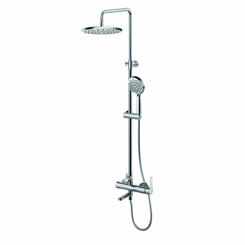 Душевая стойка Azario Pure AZ-HV23U94C-1CK1J19A-ZH3394A-HB1153 настенная цвет хром