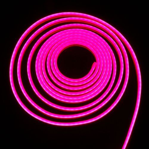 Светодиодная лента Uniel ULS-N11 ULS-N11-2835-120LED/m-8mm-IP67-DC24V-10W/m-15M-PURPLE катушка в герметичной упаковке