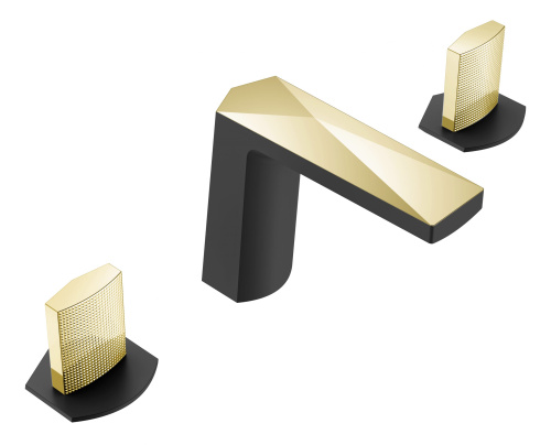 Смеситель Boheme Venturo 150-BG-TOUCH на столешницу черный