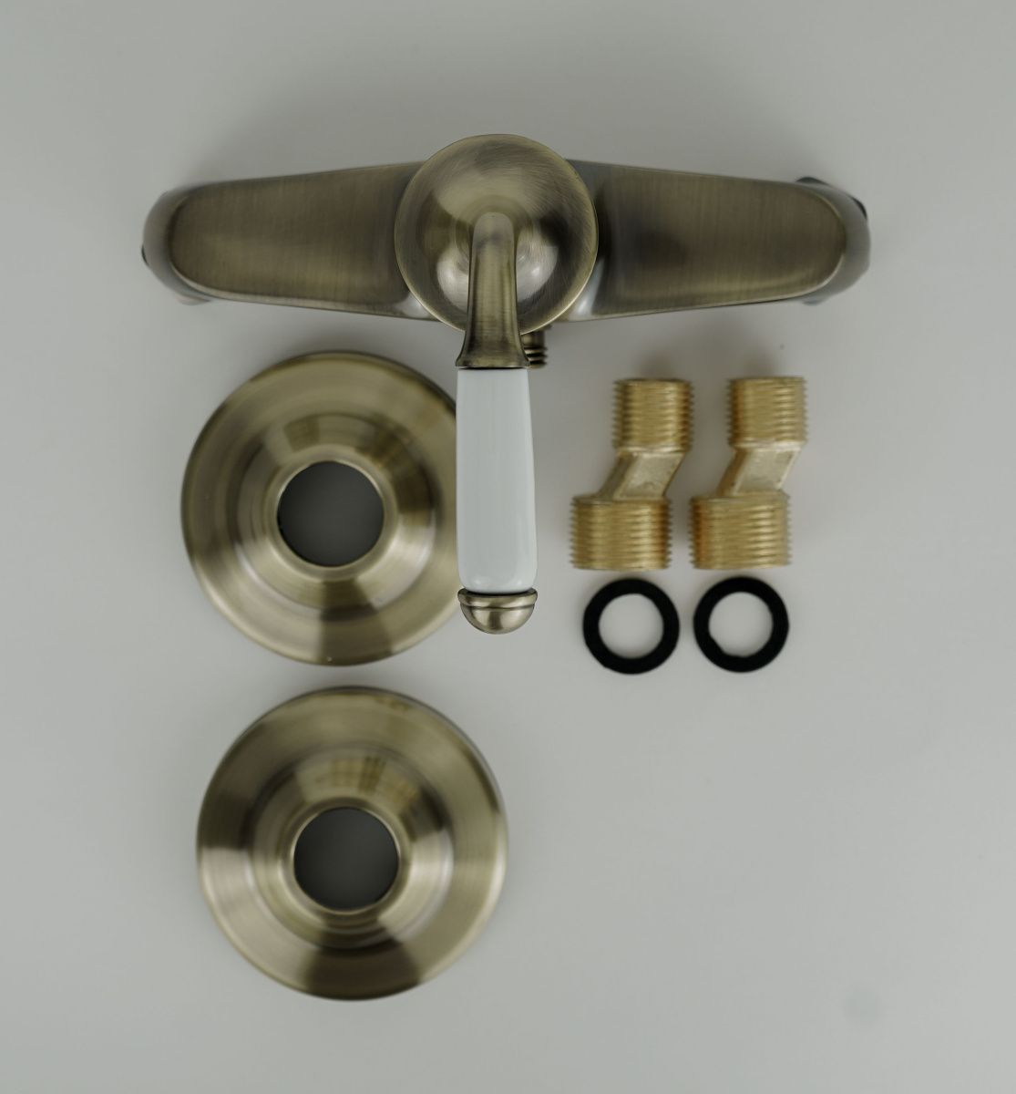 Смеситель для ванны и душа Esko PG 80 настенный бронза - фото 4