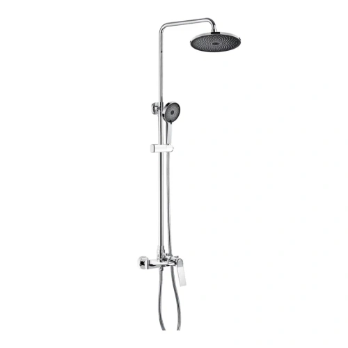 Душевая стойка Shevanik S8436 настенная цвет хром