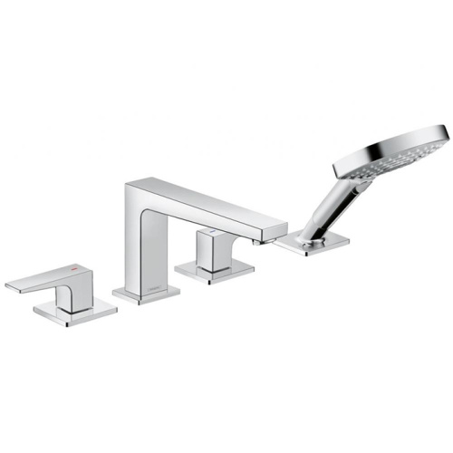 Смеситель Hansgrohe Metropol 32553000 на борт ванны хром