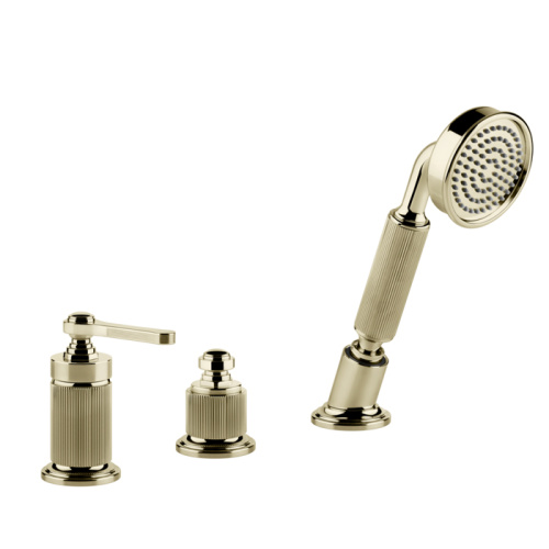 Смеситель Gessi Venti20 65043#710 на борт ванны латунь