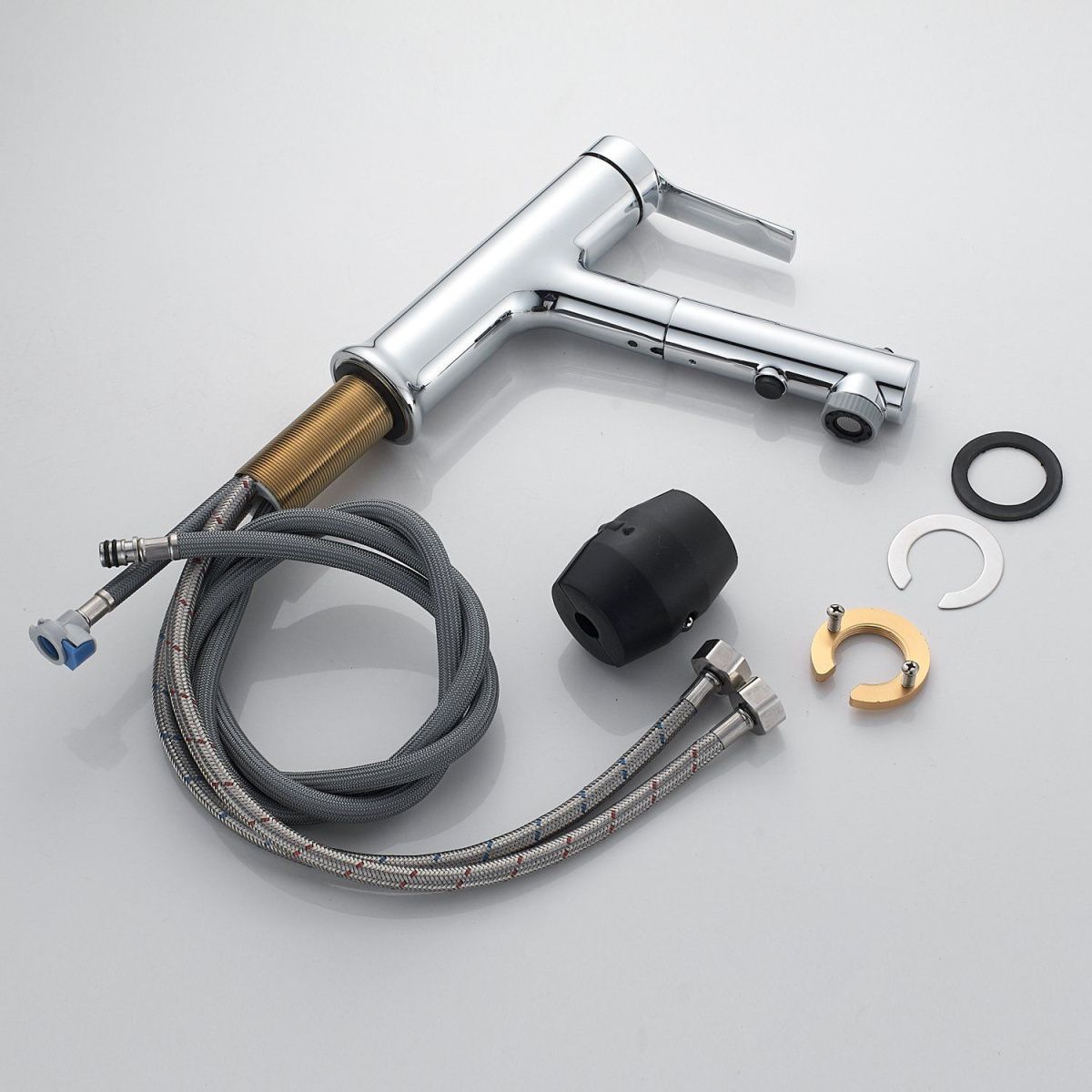 Смеситель Raffine F281 на раковину хром - фото 4