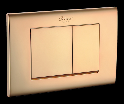 Клавиша смыва Boheme 655 золото