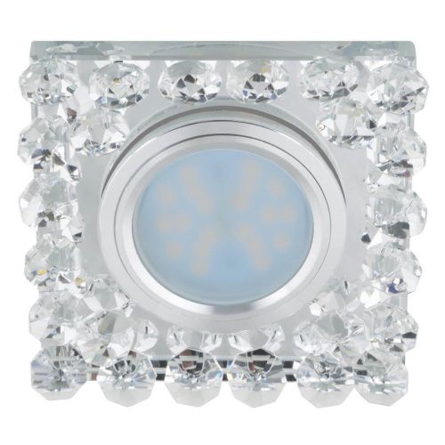 Светильник встраиваемый Fametto Luciole L131 (Луциоле Л131) DLS-L131 GU5.3 Chrome/Clear