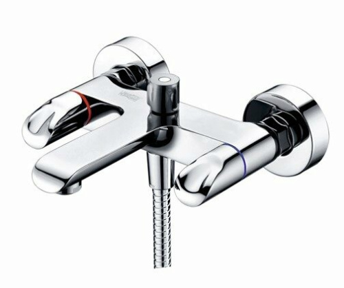 Смеситель для ванны WasserKRAFT Lossa 1200 1201 настенный хром