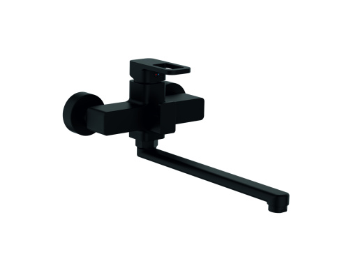 Смеситель для кухни D-Lin D147366-A настенный черный