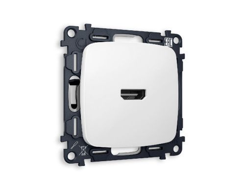 Комплект механизма розетки HDMI 2.0 40V/500MO 2.0GHz 5-18Gbit/s Ambrella Volt Omega (Омега) MO134010
