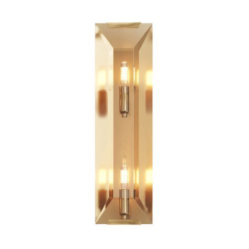 Светильник настенный Delight Collection Harlow Crystal (Харлов Црыстал) A003-165 A2 ti-gold