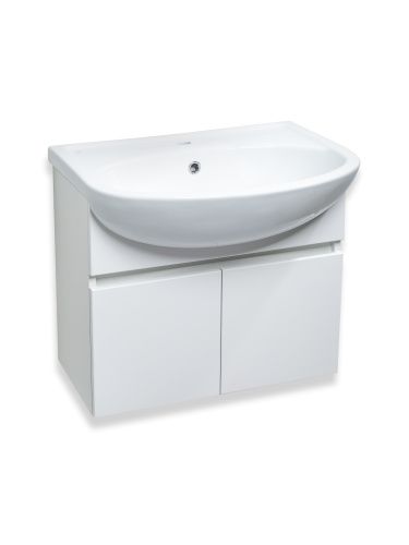 Тумба под раковину Runo ЛАДА 00-00001366 50х30 подвесная цвет белый