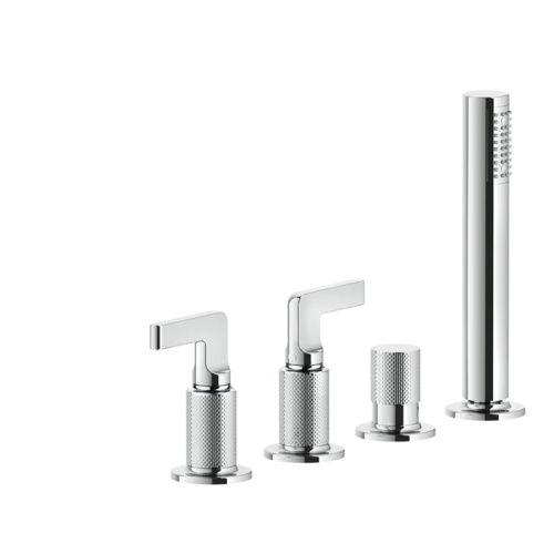 Смеситель Gessi Inciso 58043#031 на борт ванны хром