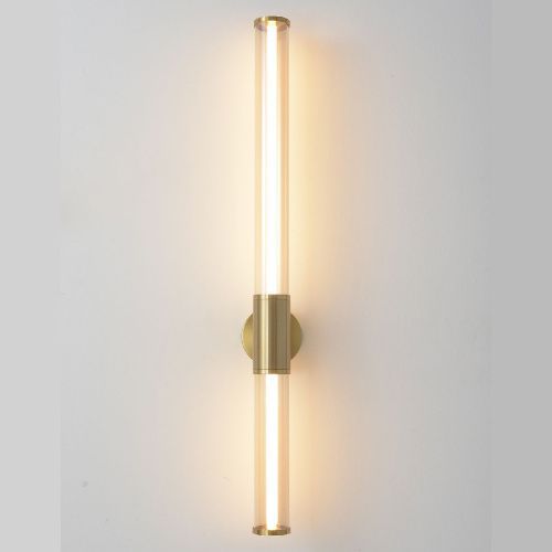 Светильник настенный Crystal Lux Lineup (Линеуп) LINEUP AP18W LED BRASS