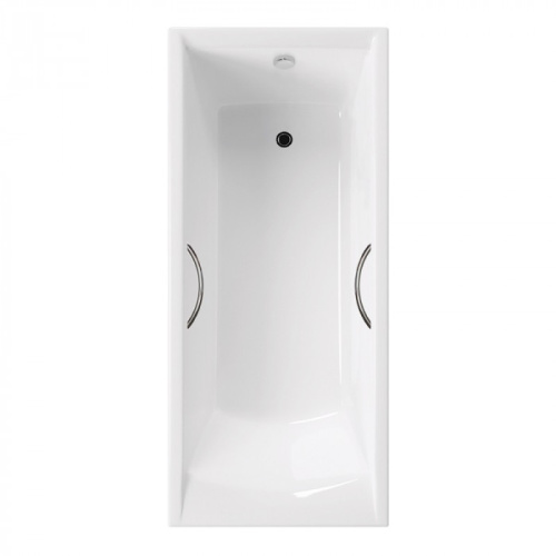 Ванна чугунная Delice Prestige DLR230624R 170х70 пристенная прямоугольная
