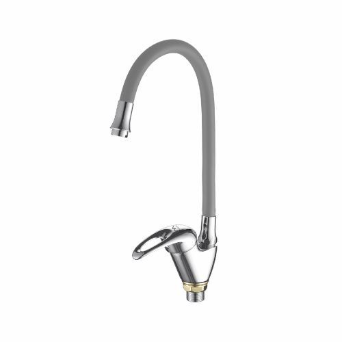 Смеситель для кухни Fashun A4403+A7257 на мойку серый