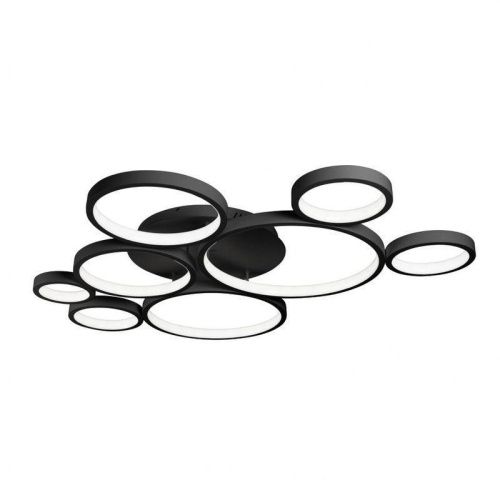 Люстра потолочная iLedex Ring Star (Ринг Стар) 9004-8L-X BK