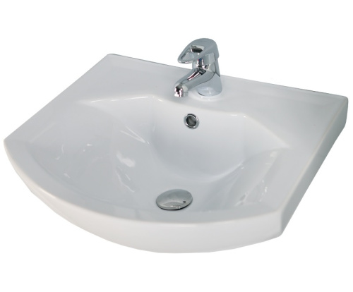 Раковина Aquaton Смайл 51 см 1WH207781 накладная цвет белый