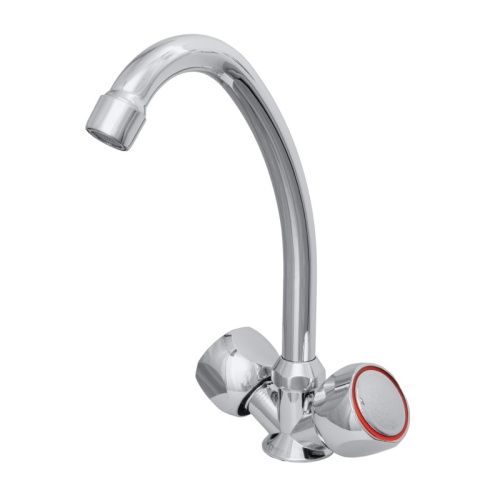 Смеситель для кухни Сантаком StOmega 3310-4 на мойку хром