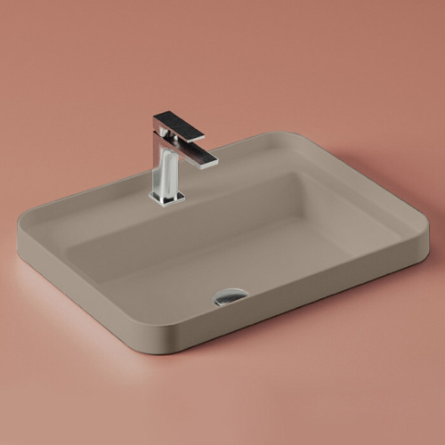 Раковина Artceram Fuori scala 61 см TFL034 41 00 встраиваемая цвет коричневый