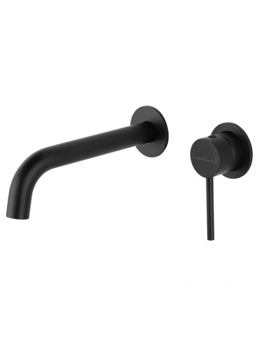 Смеситель Wonzon & Woghand Stick WW-88869017-MB встраиваемый в стену черный