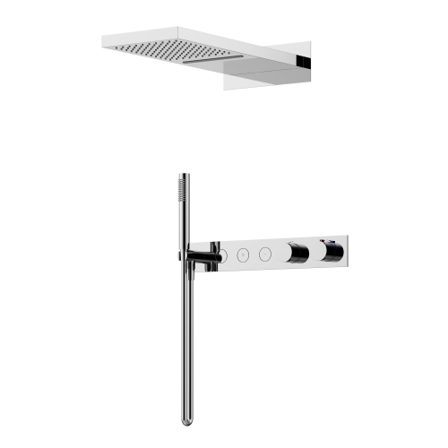 Душевая система Sancos Linn SC9023CH встраиваемая в стену цвет хром