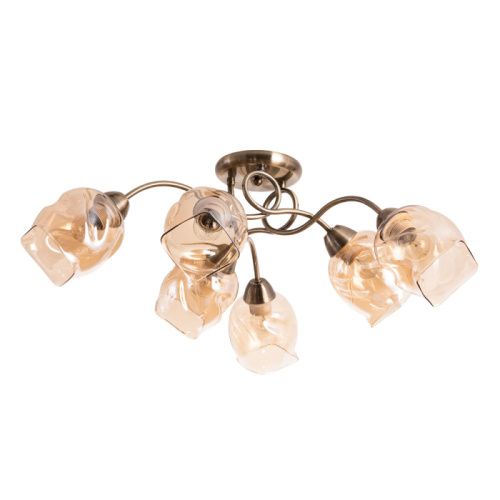Люстра потолочная Arte Lamp Riccio (Риццио) A7758PL-6AB