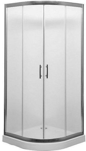 Душевой уголок Aquanet Alfa NAA2142 100х100 стекло прозрачное профиль хром глянцевый без поддона