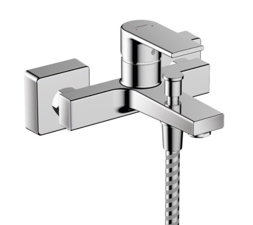 Смеситель Hansgrohe 71453000 настенный хром без термостата