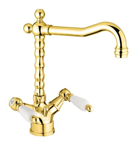 Смеситель Fiore 02OO0625 на раковину золото